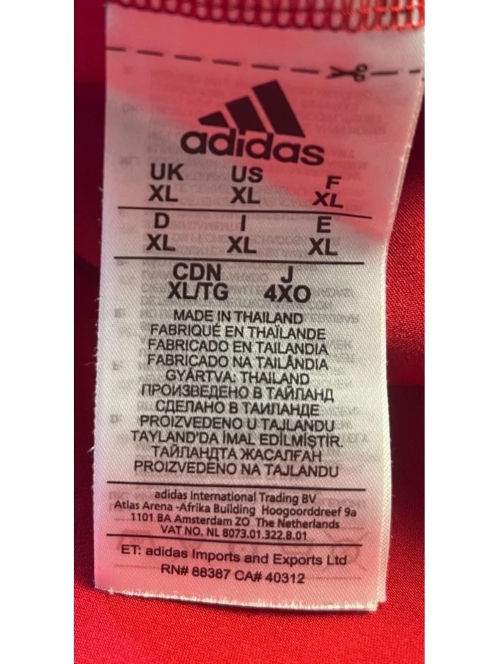 Adidas Indiana University Red Half-Zip Pullover Jacket XL zipped kangaroo pocket